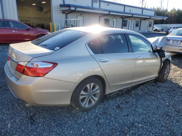 1HGCR2F3XFA053793 - 2015 HONDA ACCORD LX GOLD photo 3