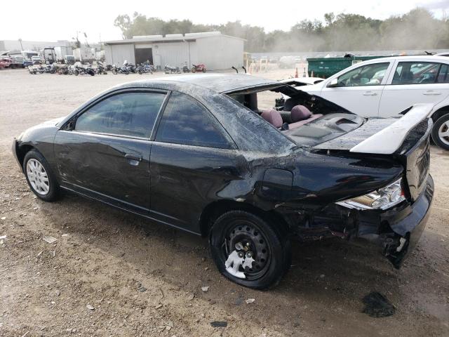 1HGEM21624L033595 - 2004 HONDA CIVIC LX BLACK photo 2