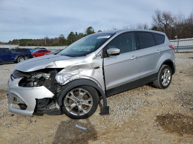 1FMCU0H98DUC94553 - 2013 FORD ESCAPE SEL SILVER photo 1