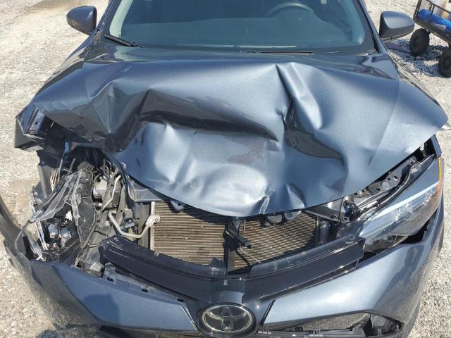 2T1BURHE7HC820966 - 2017 TOYOTA COROLLA L BLUE photo 11