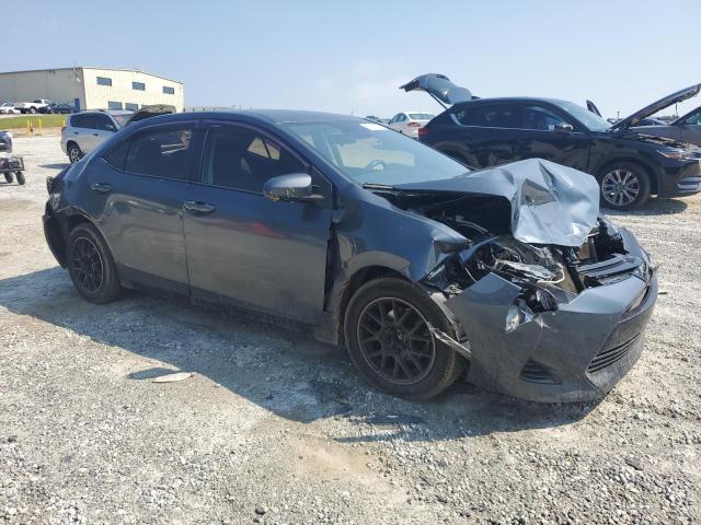 2T1BURHE7HC820966 - 2017 TOYOTA COROLLA L BLUE photo 4