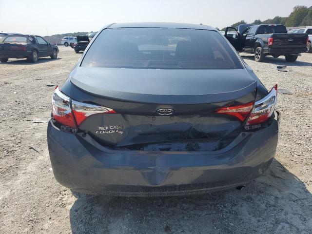 2T1BURHE7HC820966 - 2017 TOYOTA COROLLA L BLUE photo 6