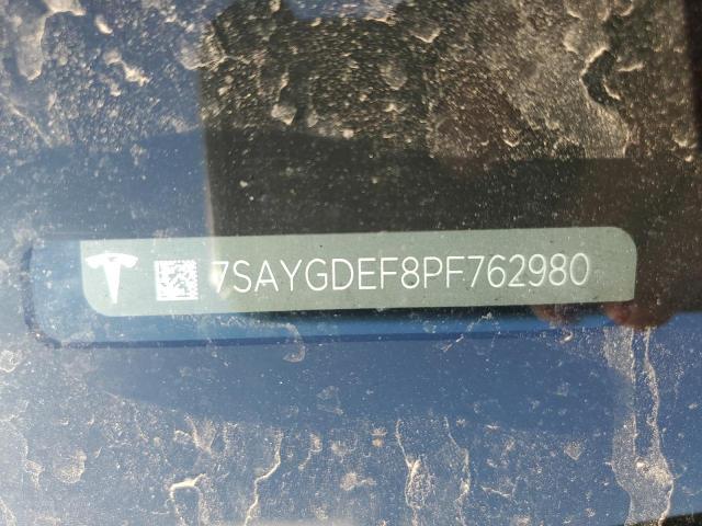 7SAYGDEF8PF762980 - 2023 TESLA MODEL Y Черный фото 13