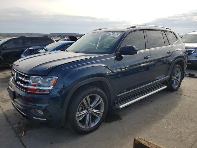 1V2RR2CA6JC566384 - 2018 VOLKSWAGEN ATLAS SEL BLUE photo 1