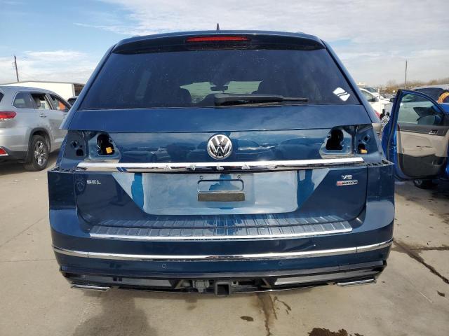 1V2RR2CA6JC566384 - 2018 VOLKSWAGEN ATLAS SEL BLUE photo 6