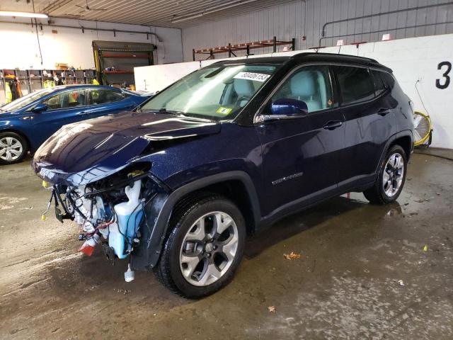 3C4NJCCB5JT466030 - 2018 JEEP COMPASS LIMITED BLUE photo 1