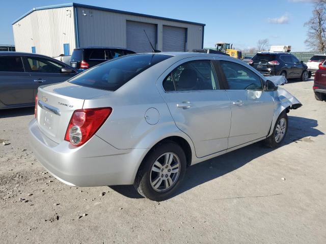 1G1JC5SG2D4172122 - 2013 CHEVROLET SONIC LT SILVER photo 3