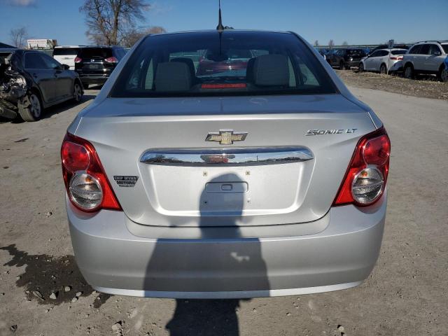 1G1JC5SG2D4172122 - 2013 CHEVROLET SONIC LT SILVER photo 6