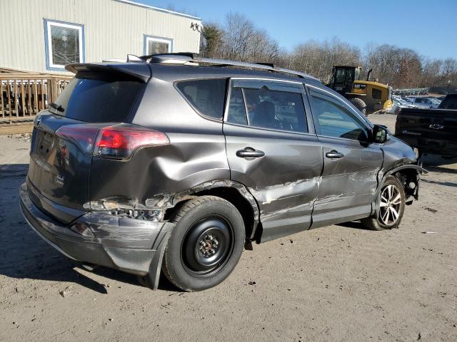 JTMRFREV5HJ104679 - 2017 TOYOTA RAV4 XLE GRAY photo 3