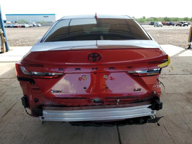 4T1DAACK2SU176928 - 2025 TOYOTA CAMRY XSE RED photo 6