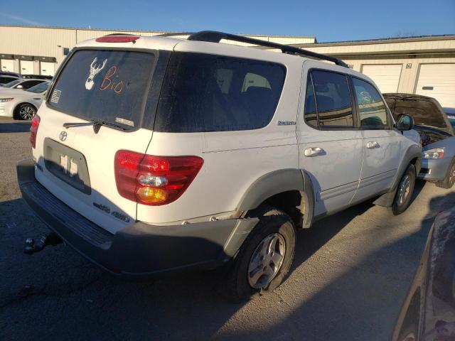 5TDBT48A31S027051 - 2001 TOYOTA SEQUOIA LIMITED WHITE photo 3