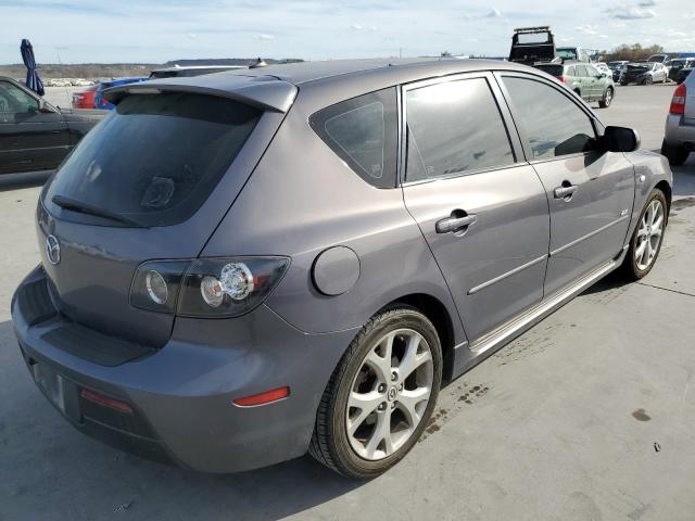 JM1BK344891189425 - 2009 MAZDA 3 S GRAY photo 3