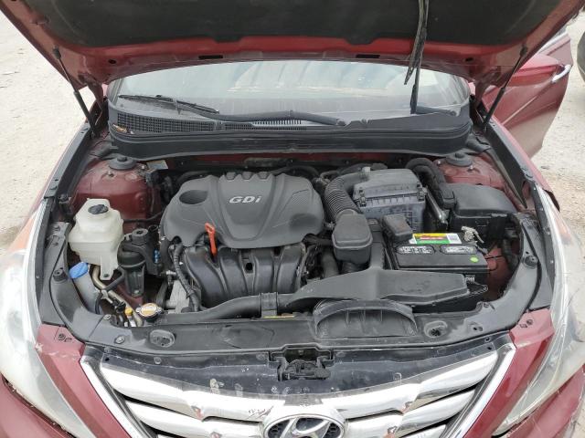 5NPEC4AC3BH122340 - 2011 HYUNDAI SONATA SE RED photo 11