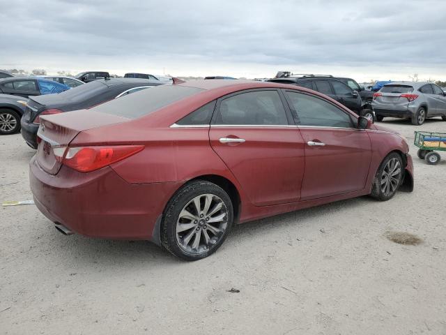 5NPEC4AC3BH122340 - 2011 HYUNDAI SONATA SE RED photo 3