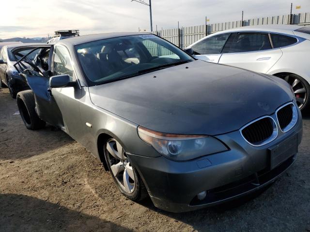 WBANE53516CK83749 - 2006 BMW 525I I CHARCOAL photo 4