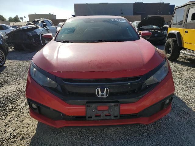 2HGFC2F81KH597637 - 2019 HONDA CIVIC SPORT Красный фото 5