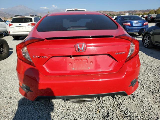 2HGFC2F81KH597637 - 2019 HONDA CIVIC SPORT Красный фото 6