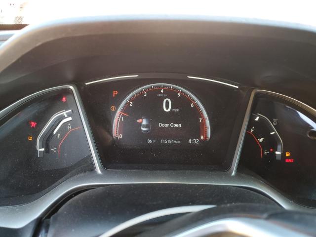 2HGFC2F81KH597637 - 2019 HONDA CIVIC SPORT Красный фото 9