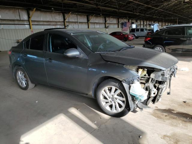 JM1BL1WP6D1814969 - 2013 MAZDA 3 I ნაცრისფერი ფოტო 4