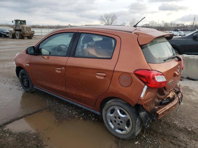 ML32A3HJ6JH009294 - 2018 MITSUBISHI MIRAGE ES ORANGE photo 2