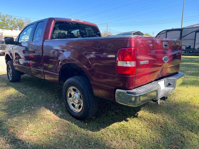 1FTRX14WX5FA22664 - 2005 FORD F150 BURGUNDY photo 3