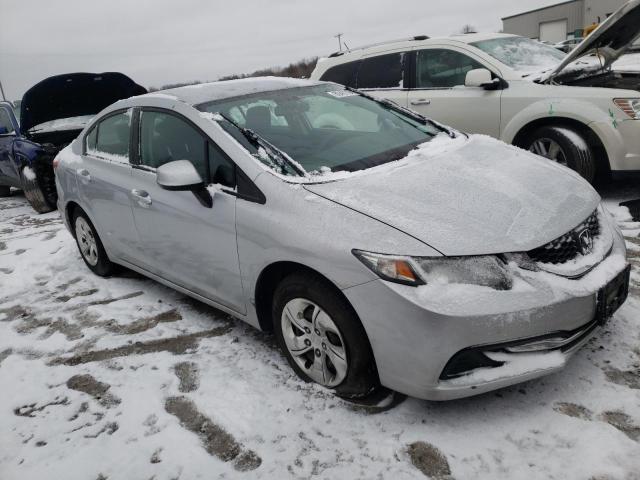 2HGFB2F50DH546903 - 2013 HONDA CIVIC LX SILVER photo 4