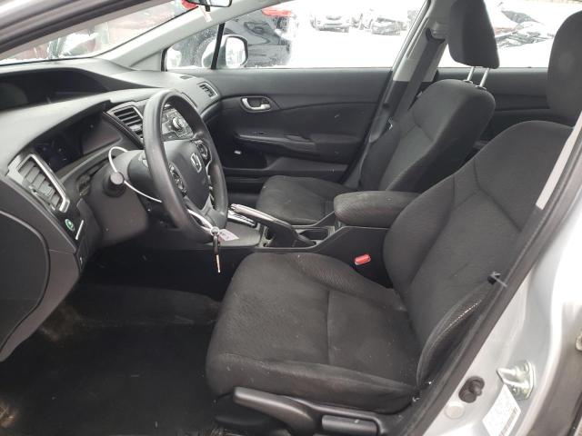 2HGFB2F50DH546903 - 2013 HONDA CIVIC LX SILVER photo 7