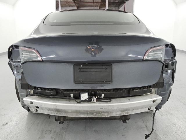 5YJ3E1EA8NF190550 - 2022 TESLA MODEL 3 BLUE photo 6
