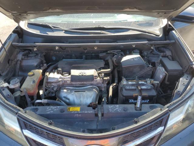 2T3WFREV9EW092925 - 2014 TOYOTA RAV4 XLE GRAY photo 11