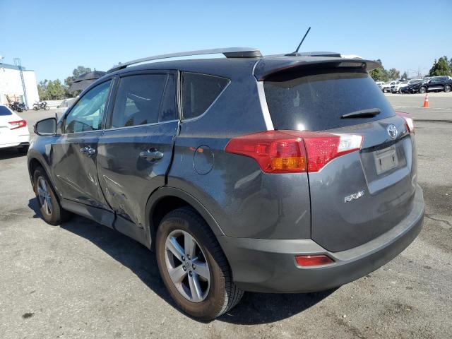 2T3WFREV9EW092925 - 2014 TOYOTA RAV4 XLE GRAY photo 2