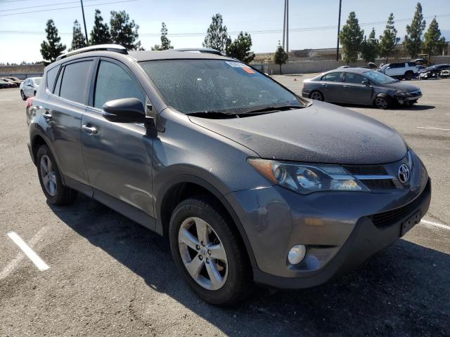 2T3WFREV9EW092925 - 2014 TOYOTA RAV4 XLE GRAY photo 4