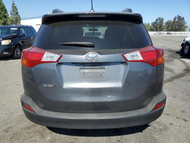 2T3WFREV9EW092925 - 2014 TOYOTA RAV4 XLE GRAY photo 6