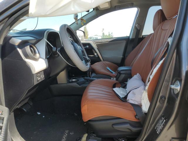 2T3WFREV9EW092925 - 2014 TOYOTA RAV4 XLE GRAY photo 7