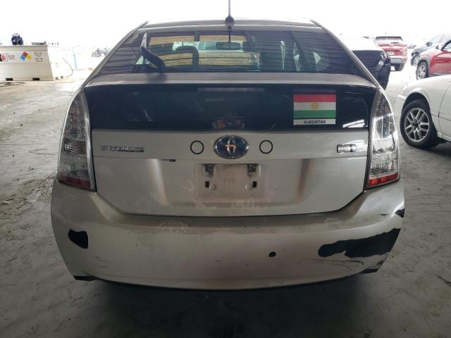 JTDKN3DU9A0012318 - 2010 TOYOTA PRIUS 白色 照片 6
