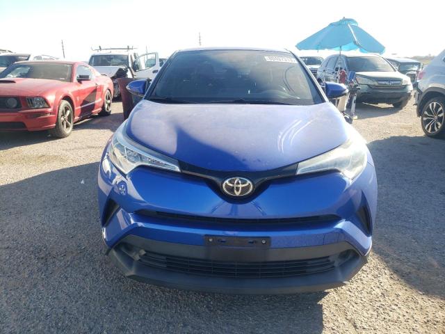 NMTKHMBX1JR004462 - 2018 TOYOTA C-HR XLE BLUE photo 5