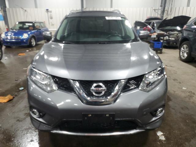 5N1AT2MV8GC825608 - 2016 NISSAN ROGUE S GRAY photo 5