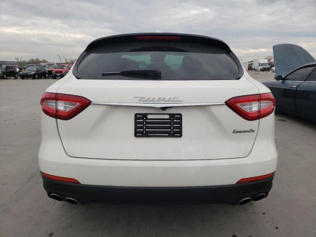 ZN661XUA4HX231441 - 2017 MASERATI LEVANTE WHITE photo 6