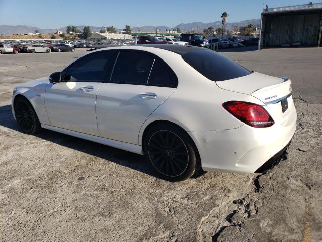 55SWF6EB7KU305052 - 2019 MERCEDES-BENZ C 43 AMG WHITE photo 2