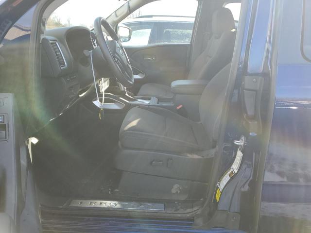 1N6ED1CM2PN600110 - 2023 NISSAN FRONTIER S BLUE photo 7