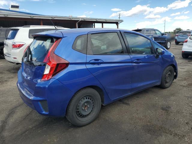 JHMGK5H58GX007428 - 2016 HONDA FIT LX BLUE photo 3