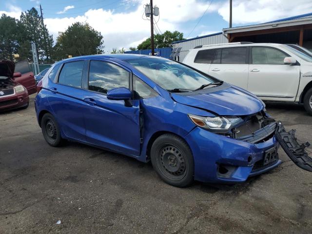 JHMGK5H58GX007428 - 2016 HONDA FIT LX BLUE photo 4
