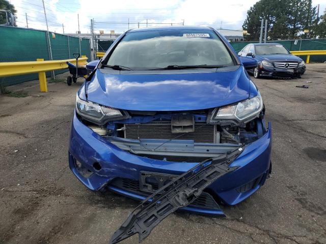 JHMGK5H58GX007428 - 2016 HONDA FIT LX BLUE photo 5
