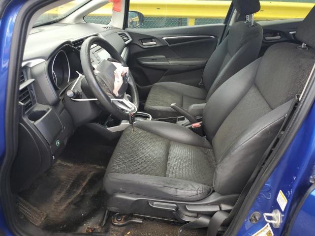 JHMGK5H58GX007428 - 2016 HONDA FIT LX BLUE photo 7