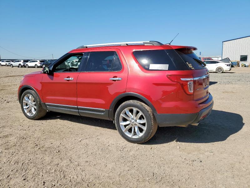 1FMHK7F84CGA31620 - 2012 FORD EXPLORER LIMITED წითელი ფოტო 2