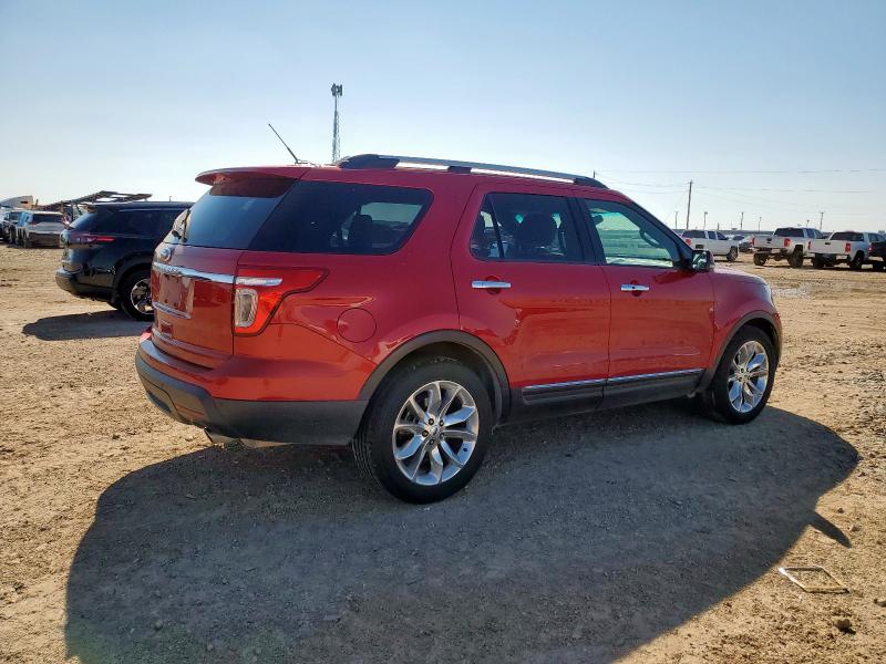 1FMHK7F84CGA31620 - 2012 FORD EXPLORER LIMITED წითელი ფოტო 3