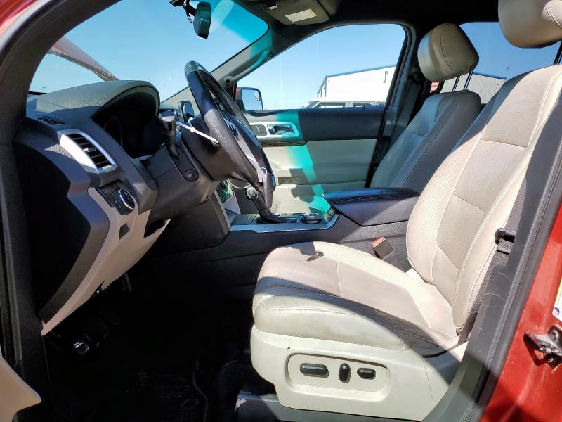 1FMHK7F84CGA31620 - 2012 FORD EXPLORER LIMITED წითელი ფოტო 7