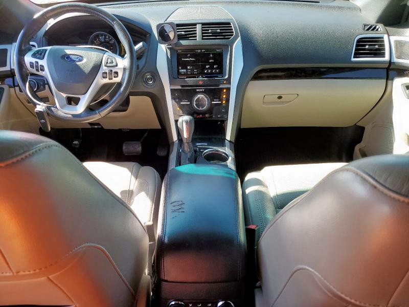 1FMHK7F84CGA31620 - 2012 FORD EXPLORER LIMITED წითელი ფოტო 8