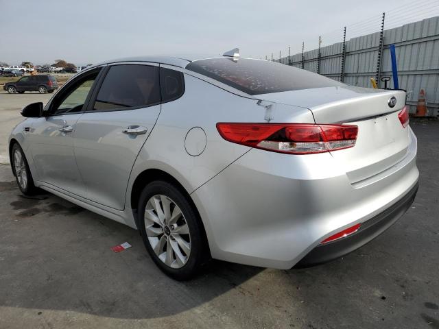 5XXGT4L32GG005146 - 2016 KIA OPTIMA LX SILVER photo 2