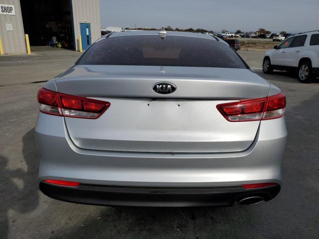 5XXGT4L32GG005146 - 2016 KIA OPTIMA LX SILVER photo 6