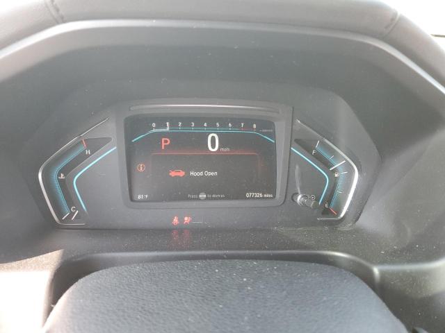5FNRL6H78LB050217 - 2020 HONDA ODYSSEY EXL WHITE photo 9